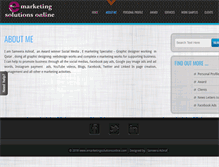 Tablet Screenshot of emarketingsolutionsonline.com